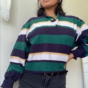 Cropped IZOD sweater